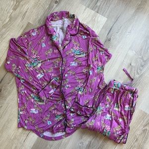 POSH PEANUT Keana Women’s Relaxed Pant Luxe Loungewear Pajama